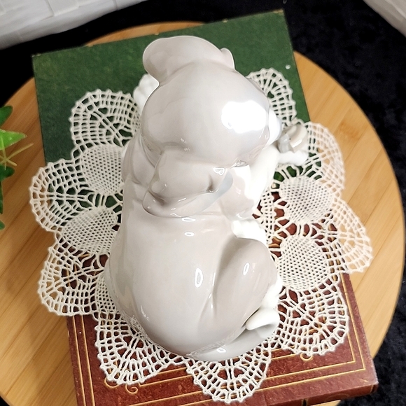 👉*MINT VTG* LLADRO PUPPY DOG WITH SNAIL FIGURE #1139 ~PORCELAIN ~EXCELLENT - Picture 8 of 15